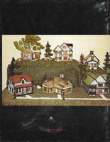 1993 'The Stained Glass Village' Stained Glass Pattern Book OOP - Delightful miniature patterns!