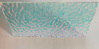 CBS Clear Candy Apple Red CAR Thin Ripple 90 COE Dichroic Glass - 5 Sizes available!