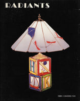 Vintage 1990 'Radiants' Stained Glass Pattern Book - Unique Lampshade patterns!